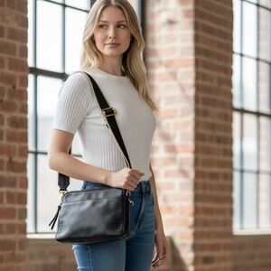 Fossil Black Crossbody Bag